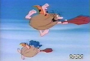 capt caveman and son